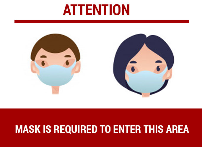 10 Printable Mask Required Signs for Public Area Due To Covid-19
