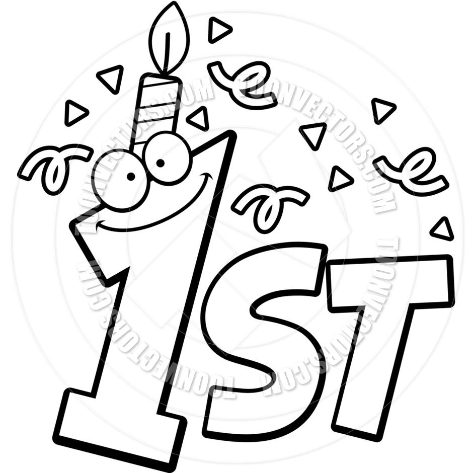 baby 1st birthday coloring pages - photo #7