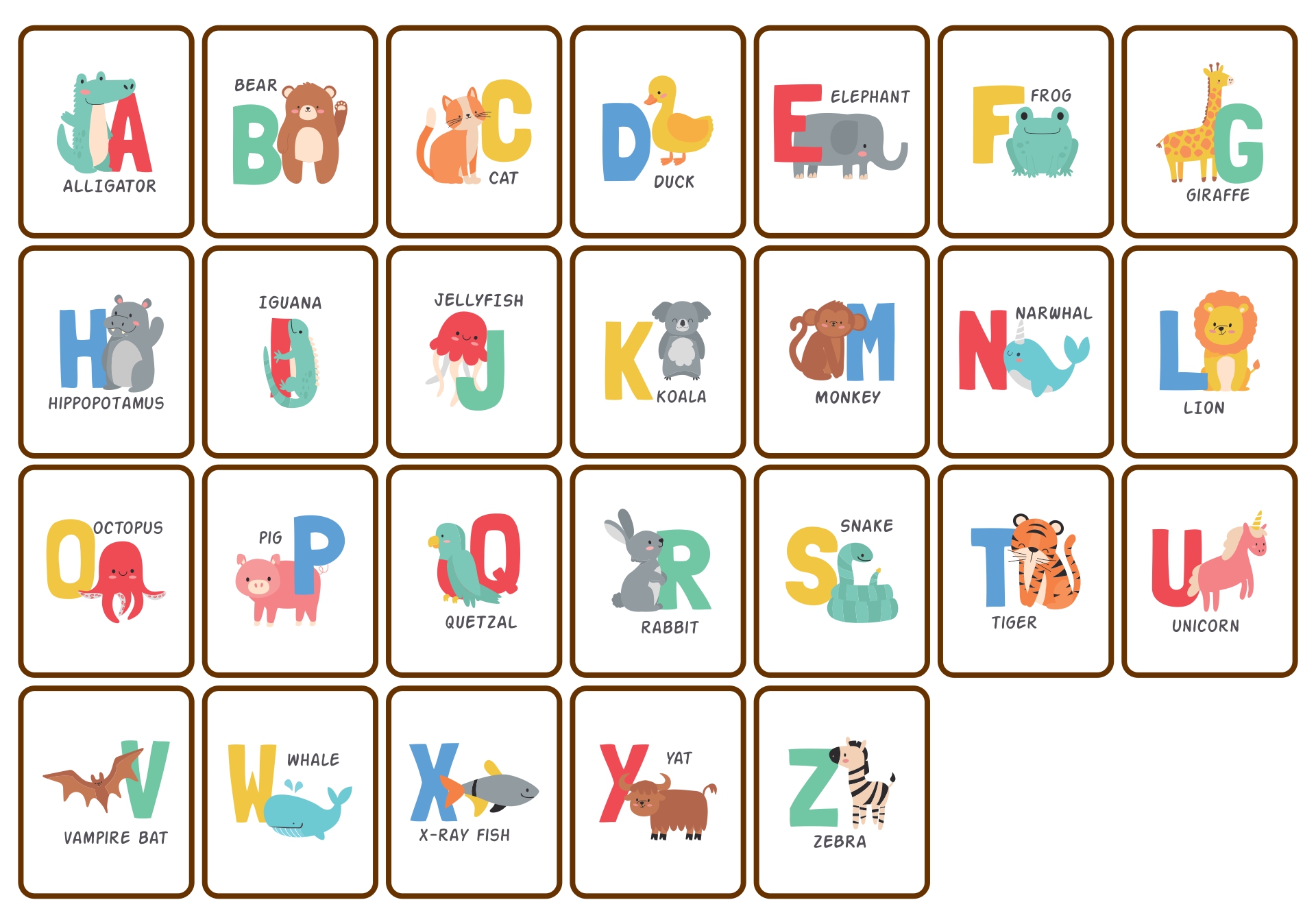 7 Best Images of Fundations Sound Cards Printable Fundations Alphabet