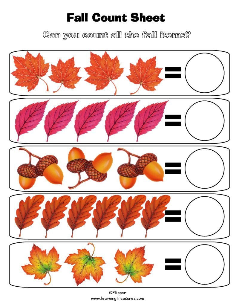 Preschool Math Activities Free Printables