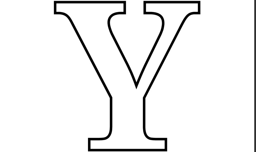 4 Best Images of Printable Letter Y Template - Free Printable Alphabet