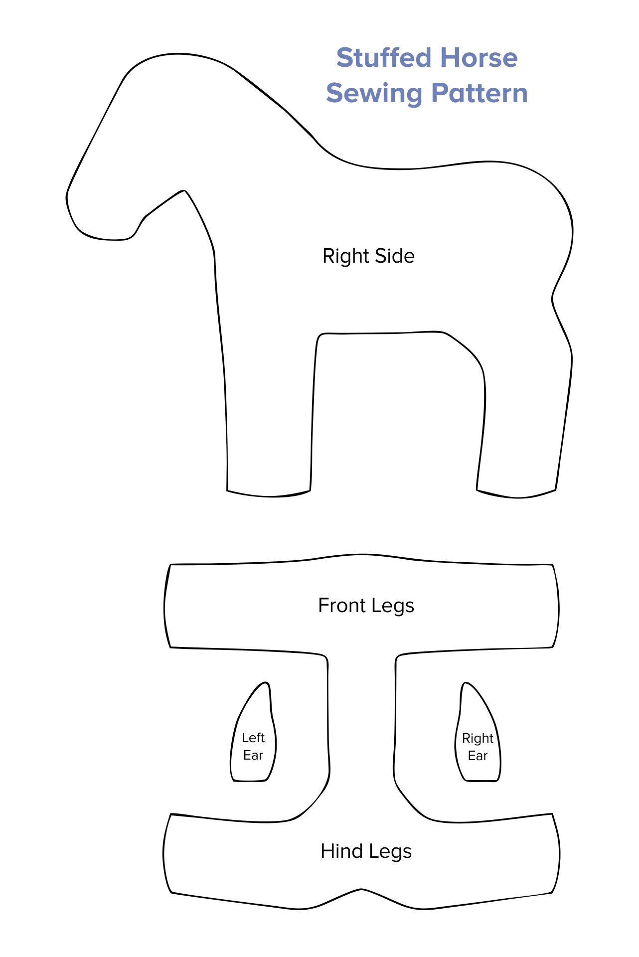 6-best-images-of-free-printable-sewing-patterns-horse-free-printable