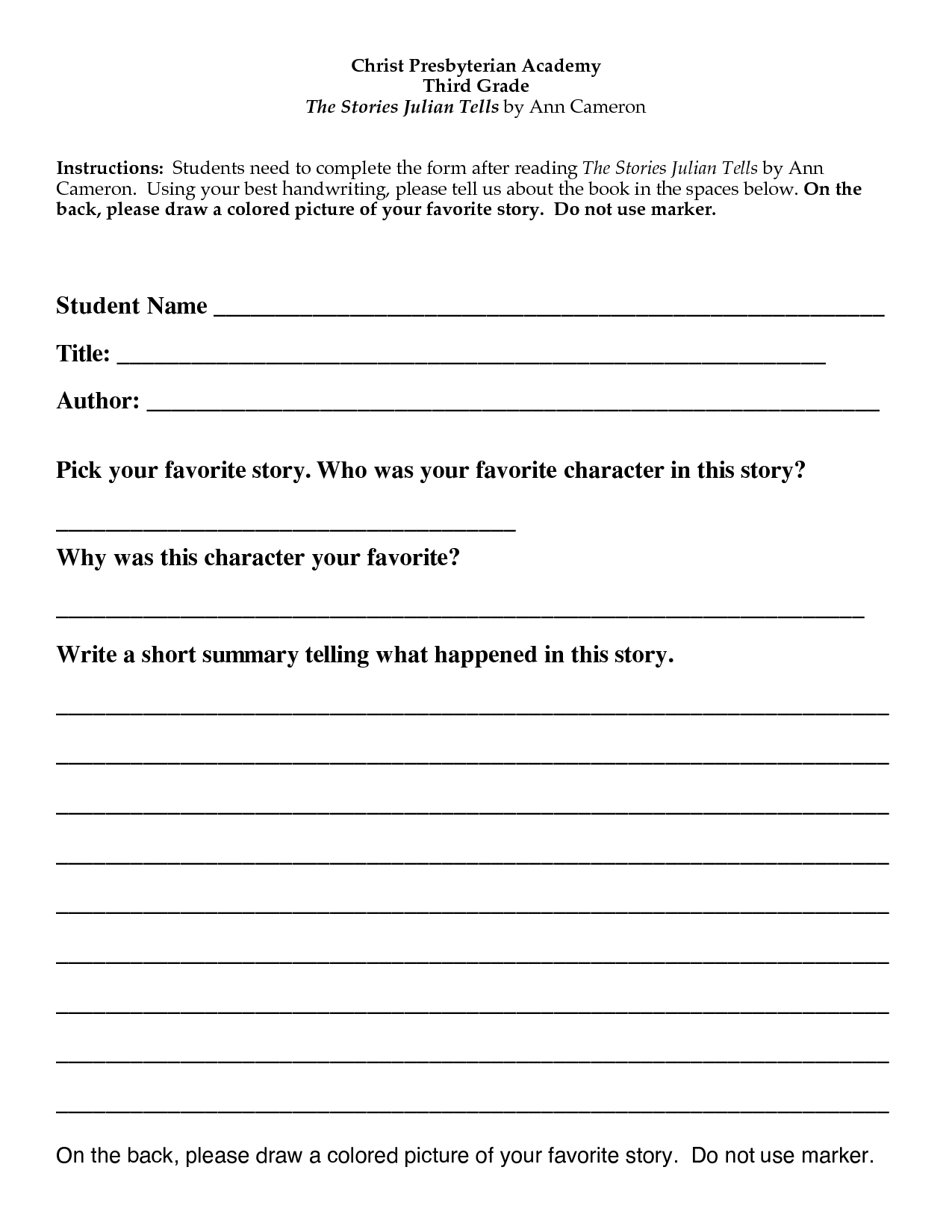 7 Best Images Of Third Grade Book Report Printable 3rd Grade Book Report Form Printable 3rd 7-best-images-of-third-grade-book-report-printable-3rd-grade-book-report-form-printable-3rd