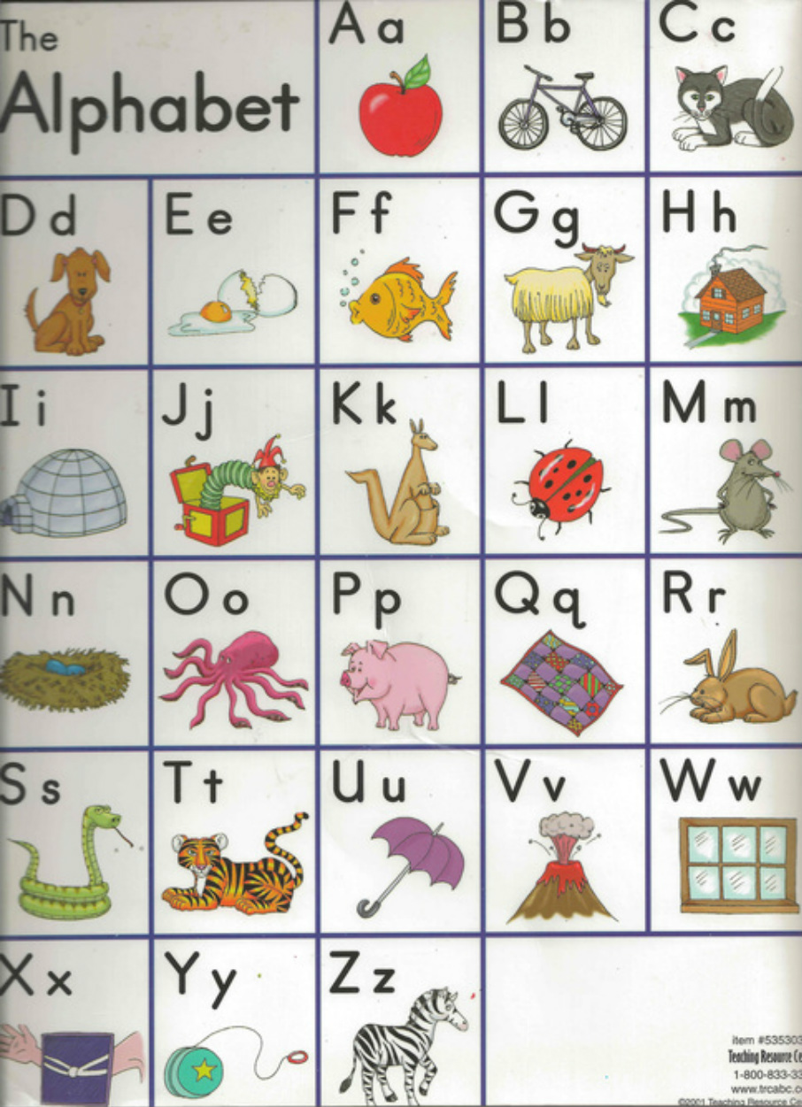 5 Best Images of Printable Alphabet Charts For Preschool Printable