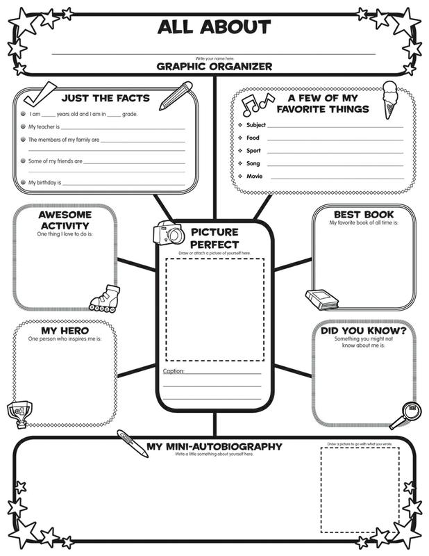 Free All About Me Printables For Kindergarten
