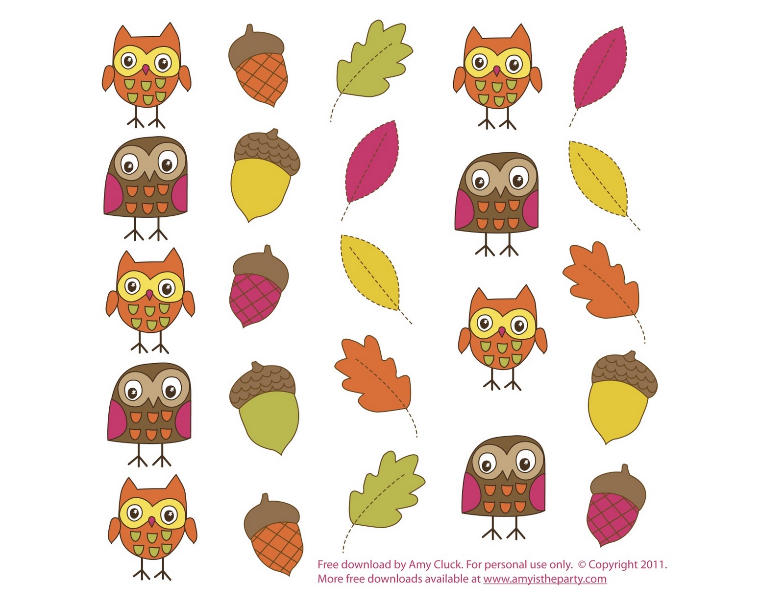 printable fall clip art free - photo #1