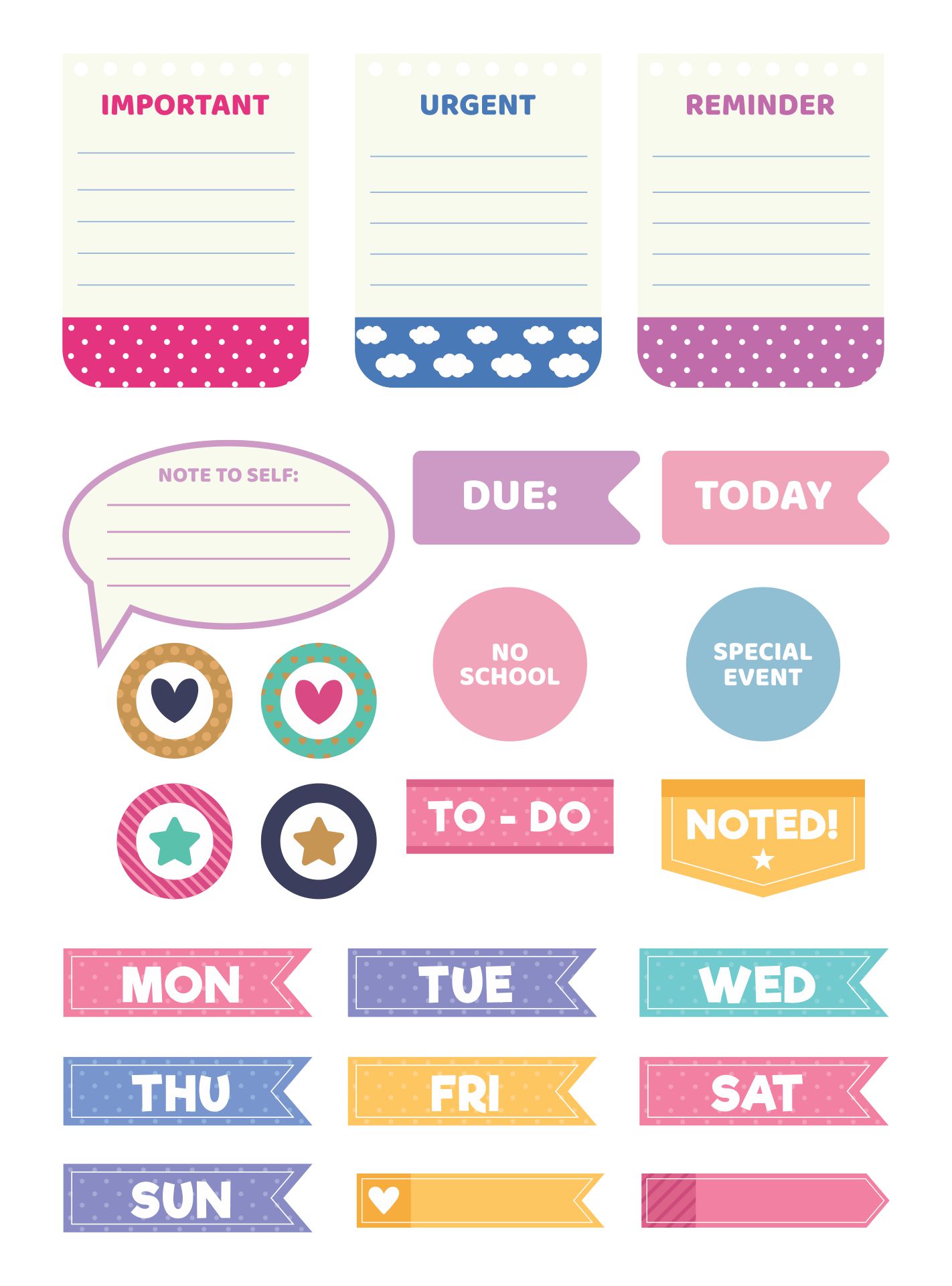 4 Best Images of Free Printable Calendar Reminder Stickers Free