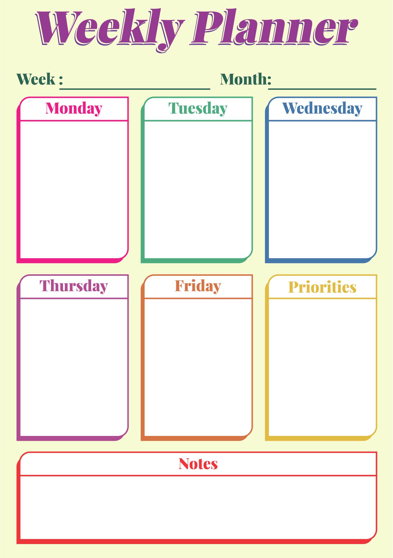 Weekly Calendar Online 147