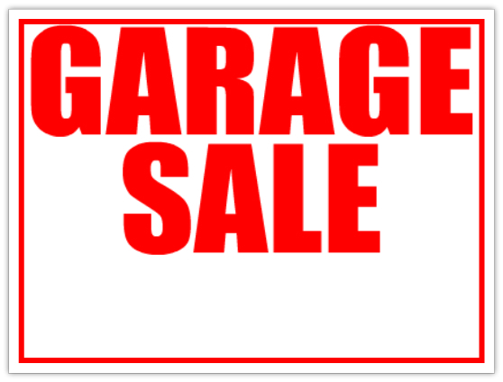 6 Best Images of Printable Garage Sale Sticker Templates Garage Sale