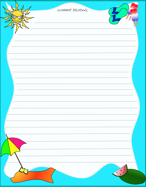 5 Best Images of Preschool Free Printable Guided Journal Pages Free