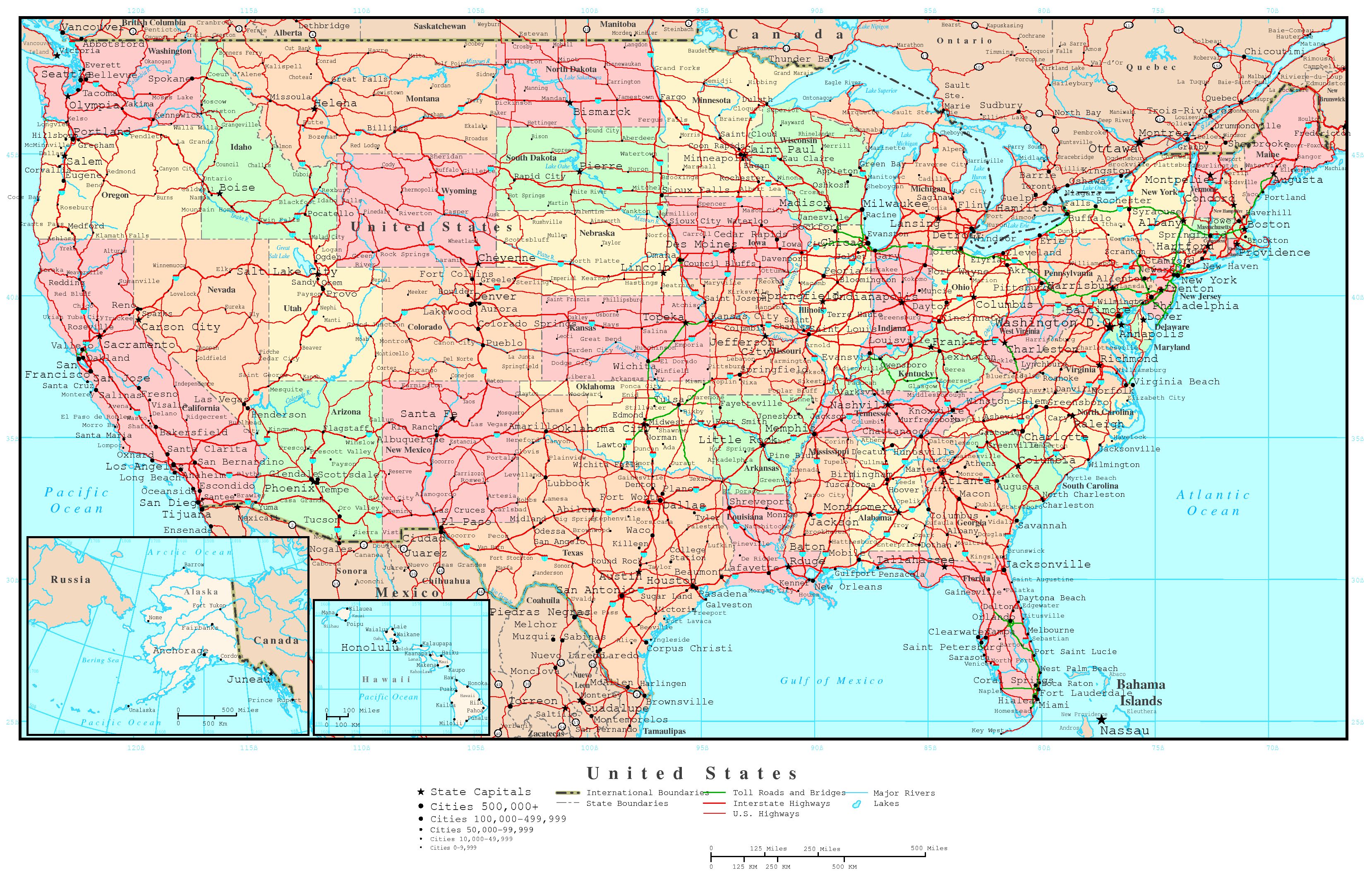 printable-us-road-map