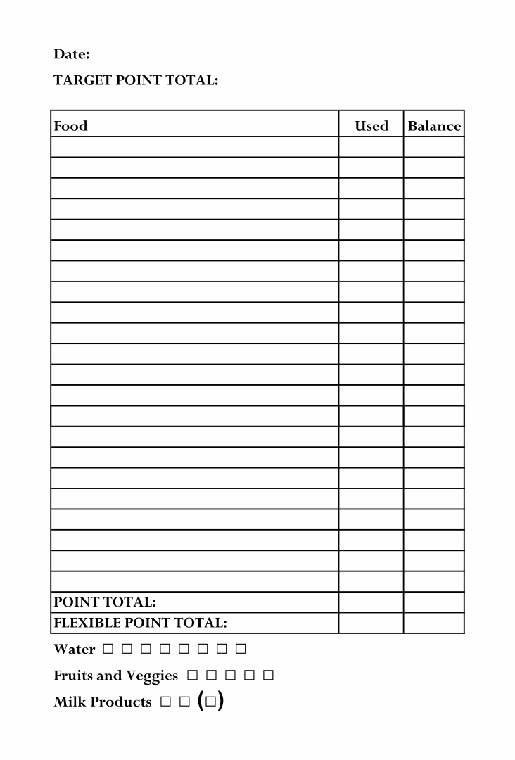 7-best-images-of-free-printable-weight-watchers-journal-weight-watchers-food-journal-template