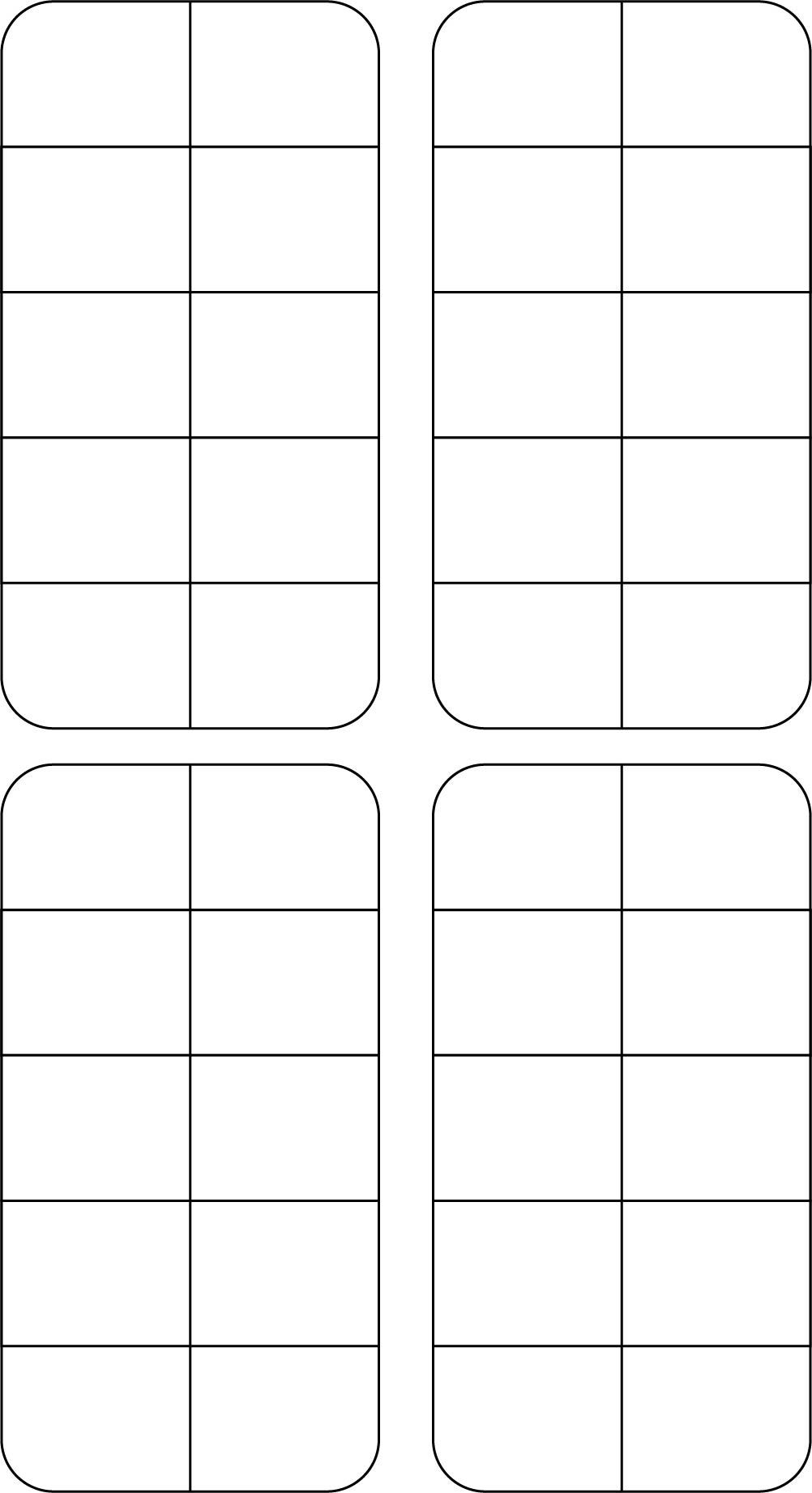6 Best Images Of Blank Double Ten Frame Printable Double Ten Frame