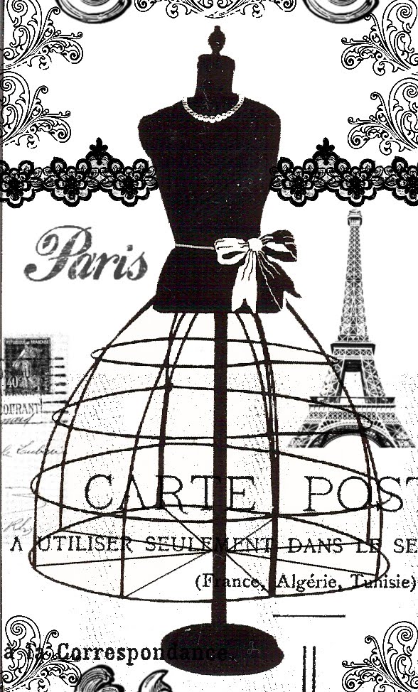 5 Best Images of Black And White Paris Printables - Eiffel Tower Black