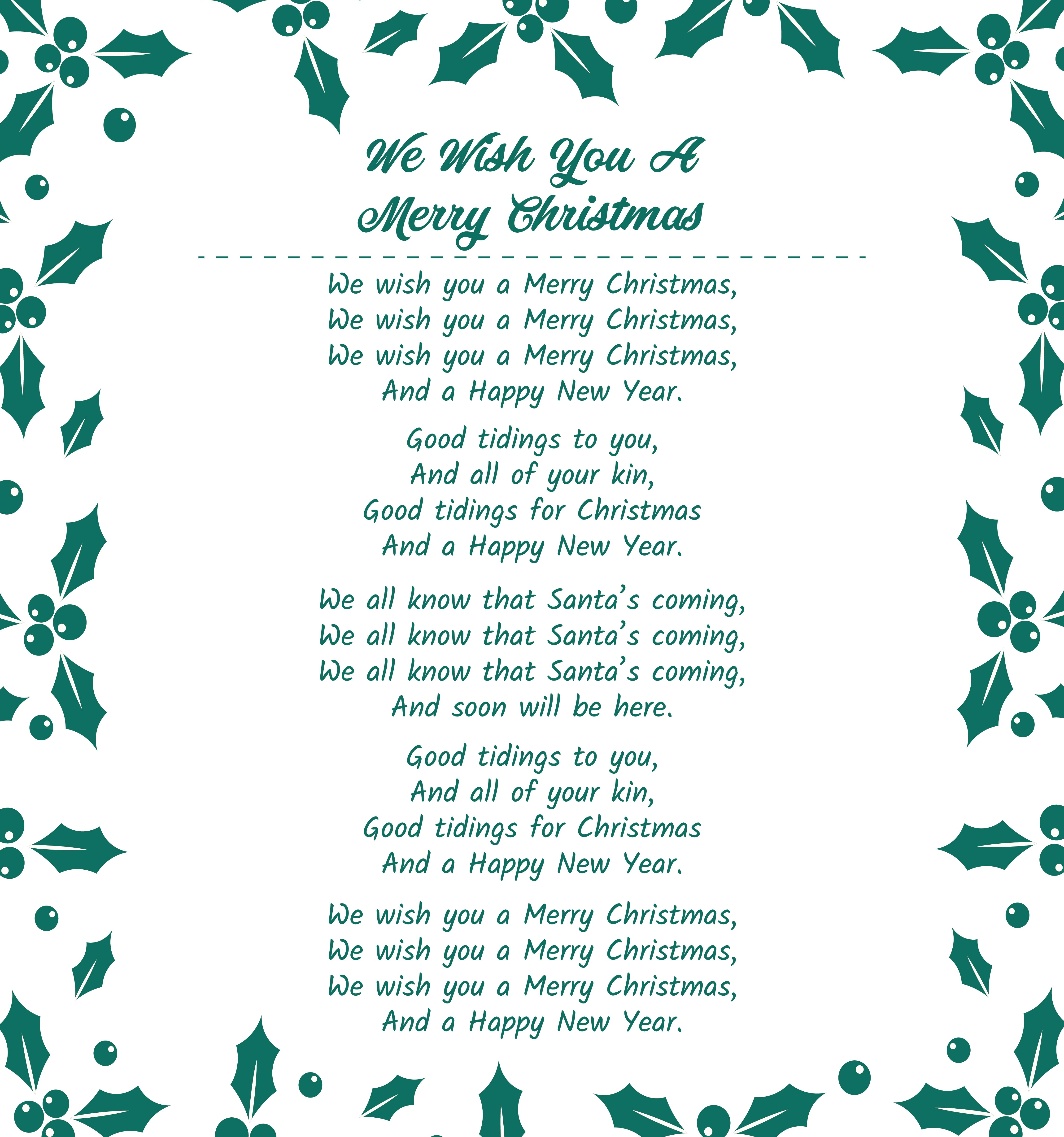 lyrics-to-christmas-carols-printables-printable-blank-world