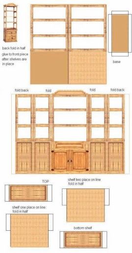 Free Printable Dollhouse Furniture Patterns