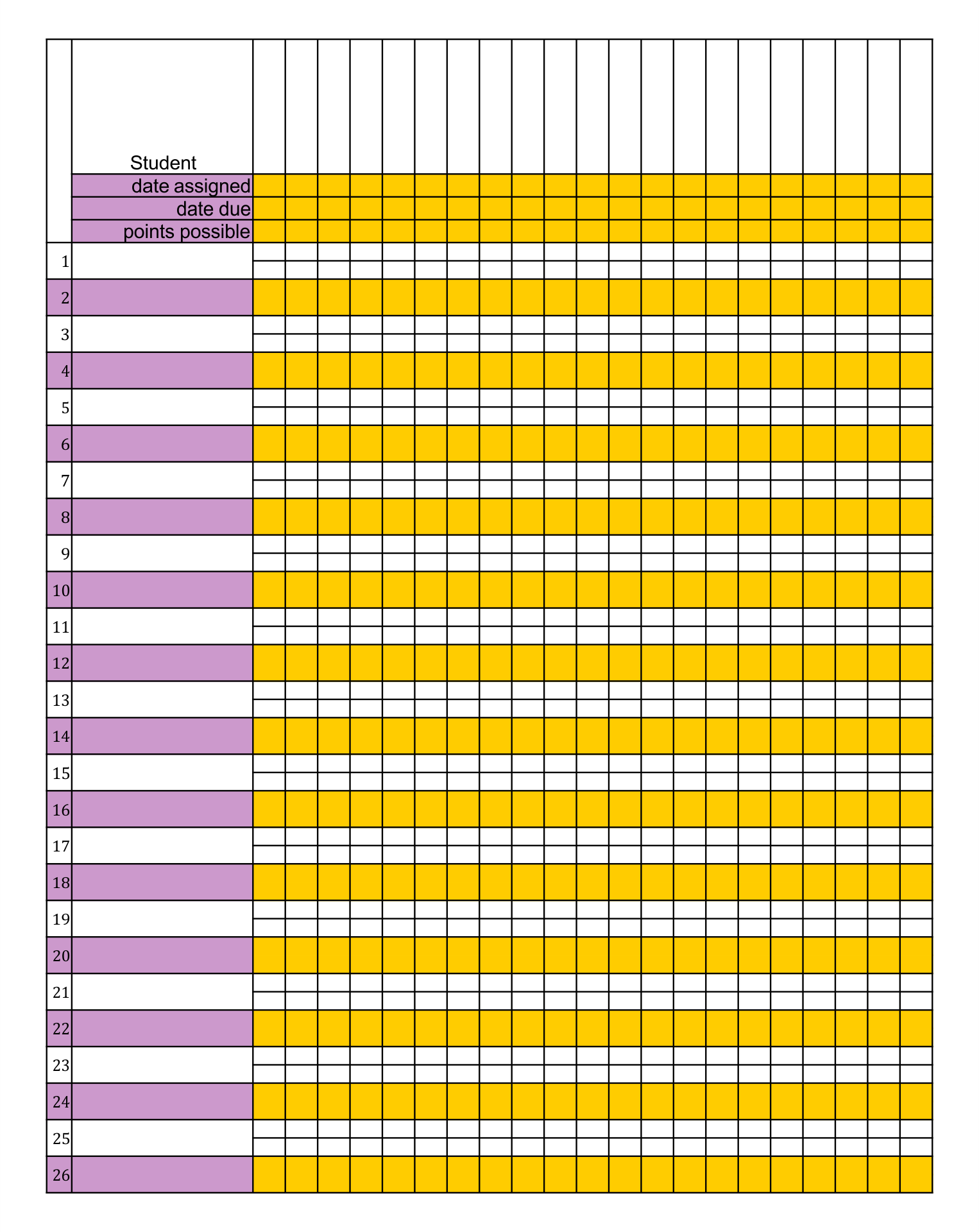 free-gradebook-template-printable-printable-blank-world