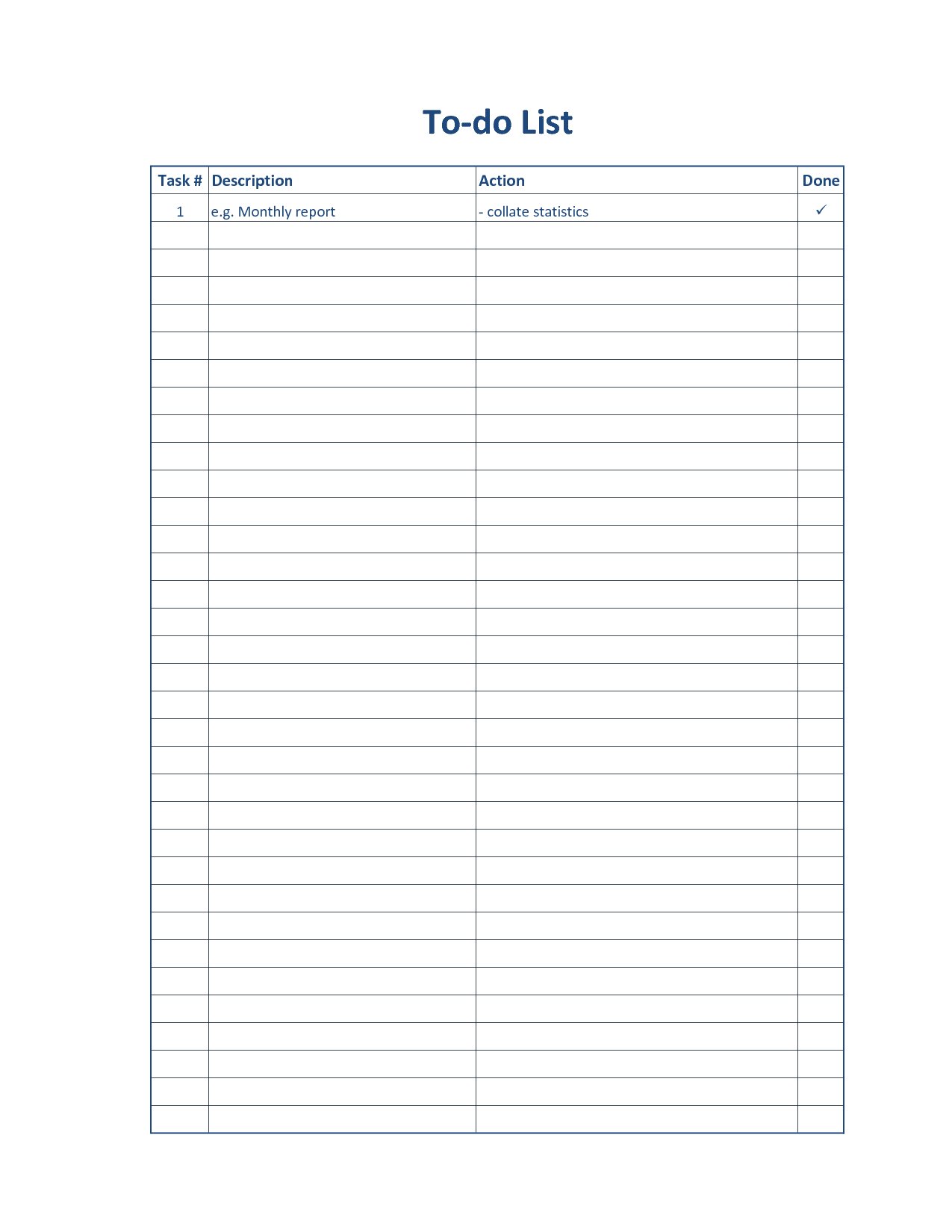 6 Best Images of Printable To Do List Forms - Printable to Do Checklist