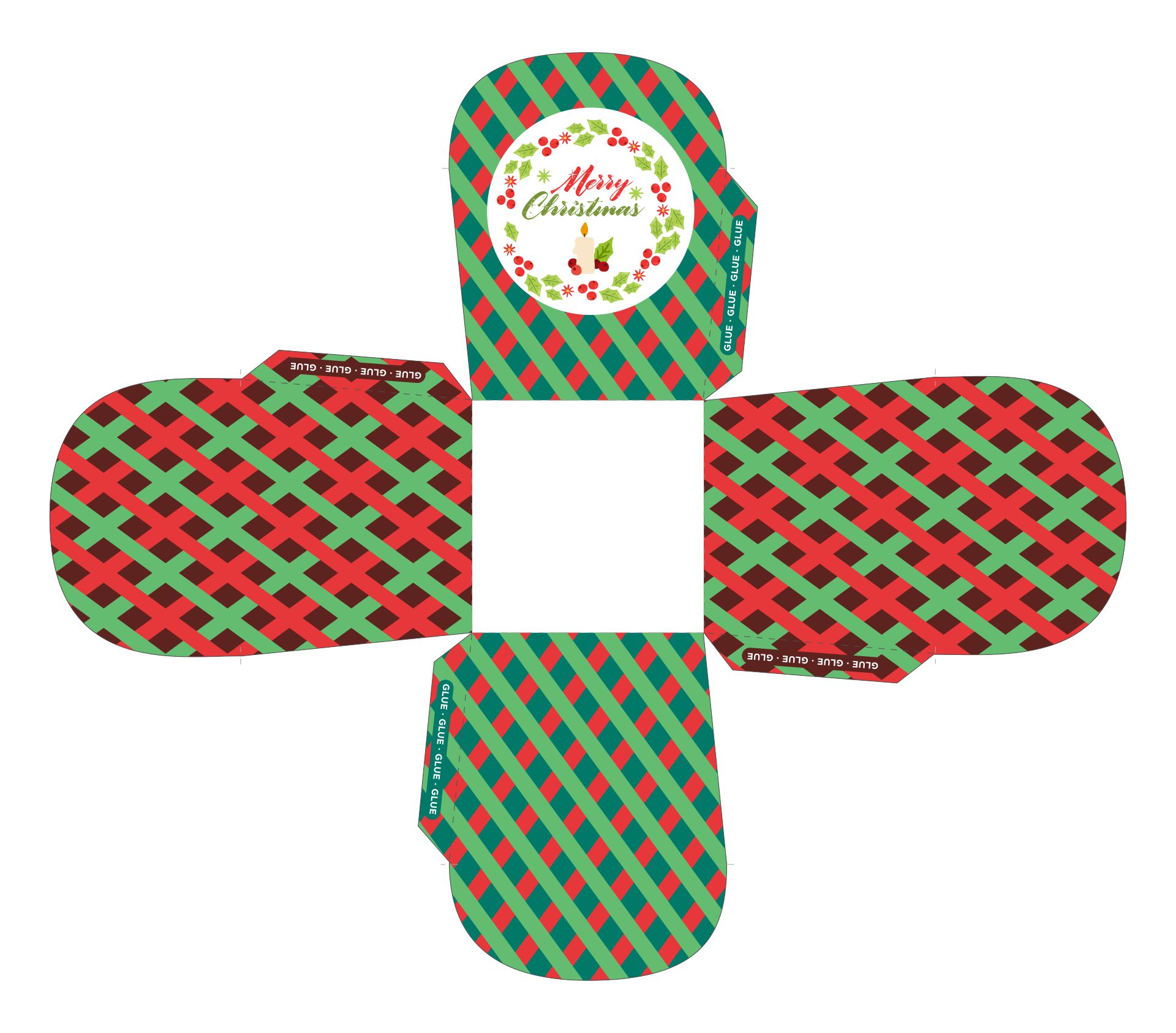 7 Best Images Of Free Printable Christmas Gift Box Template Free Printable Christmas Gift