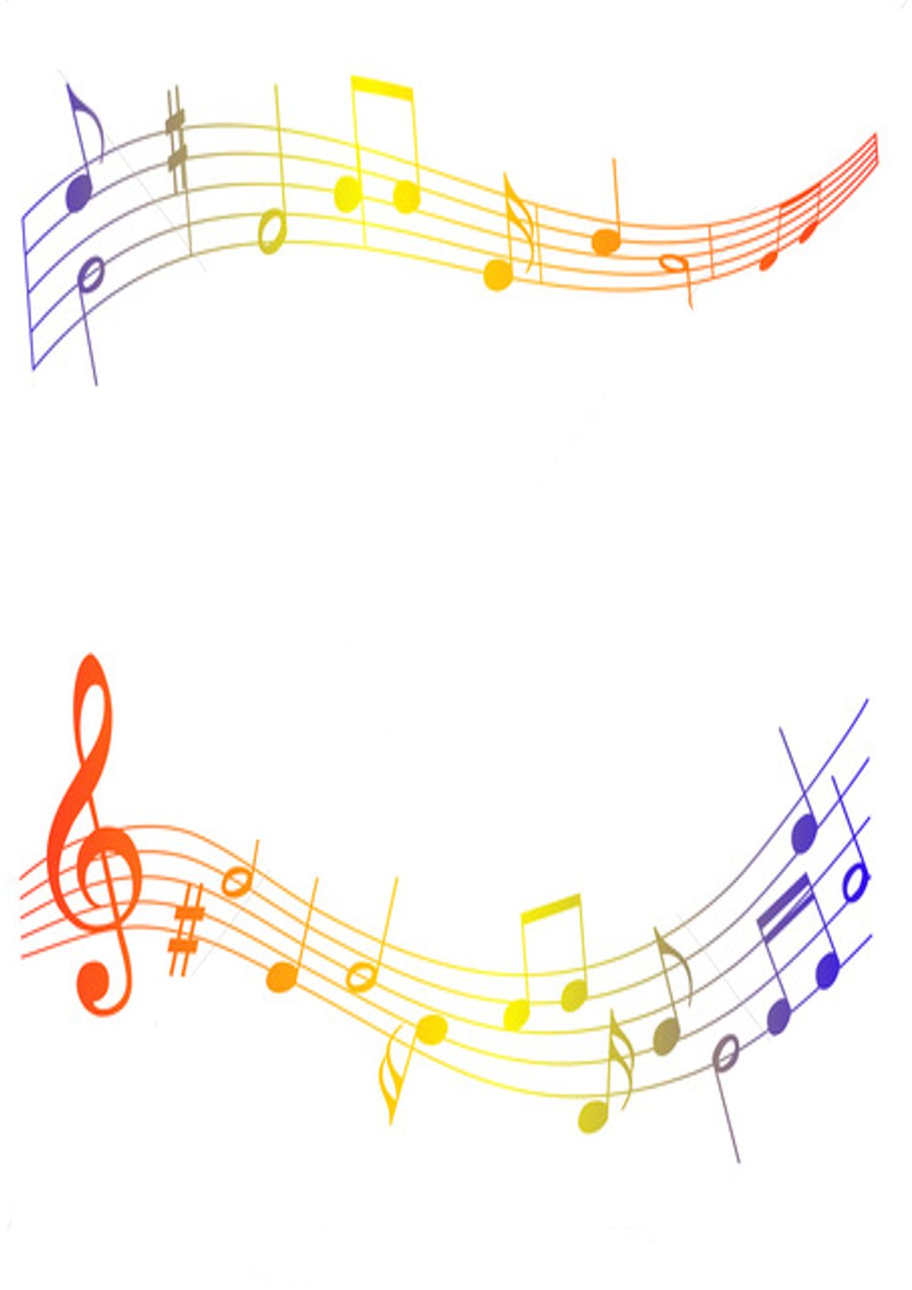 clipart music notes border - photo #16