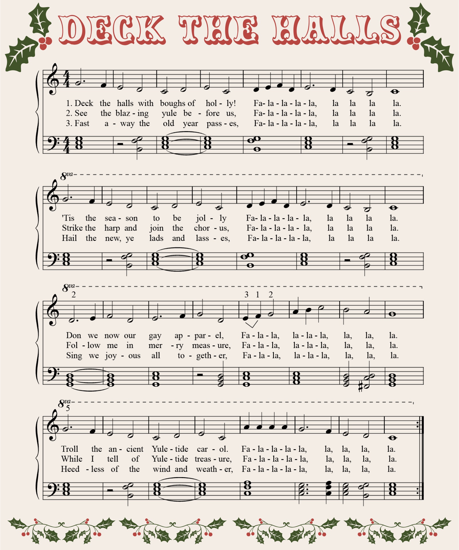 Free Vintage Sheet Music Printables