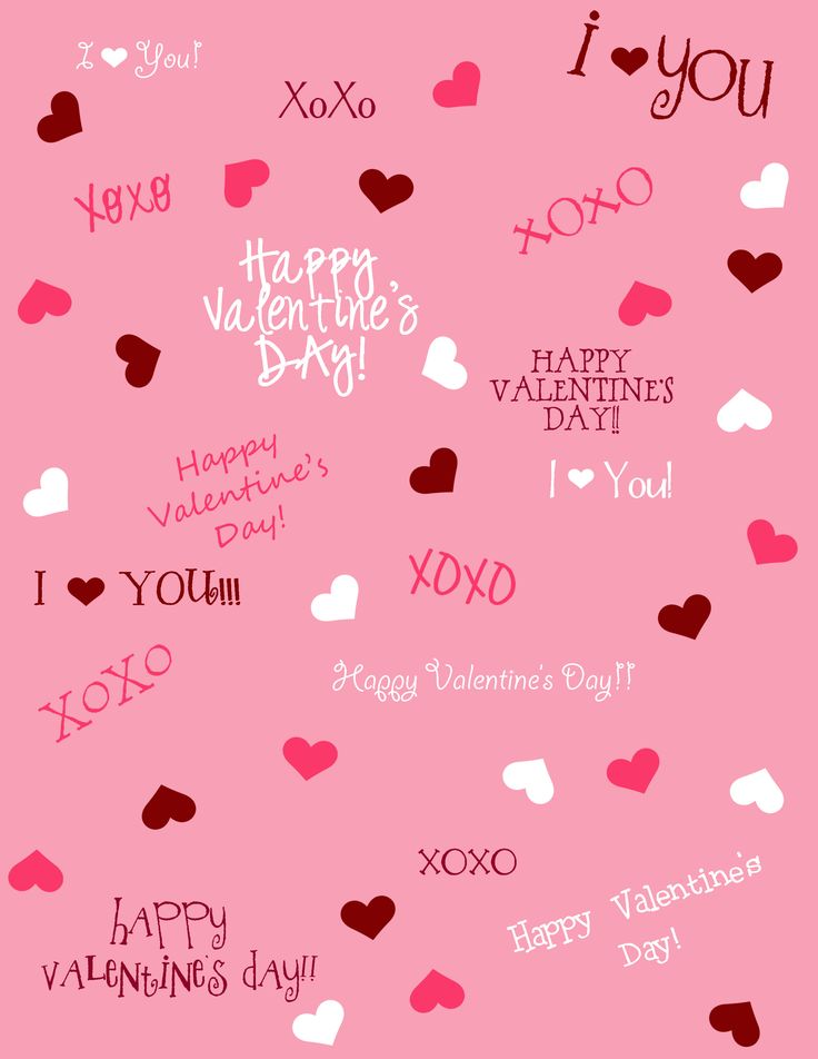 Free Printable Valentine Scrapbook Paper