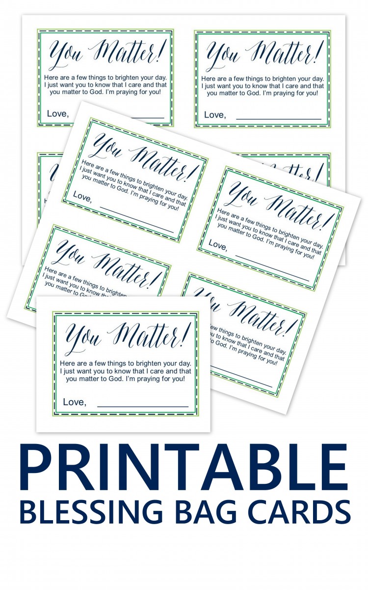 7 Best Images Of Blessings Bag Poem Printable Blessing Bag Cards 