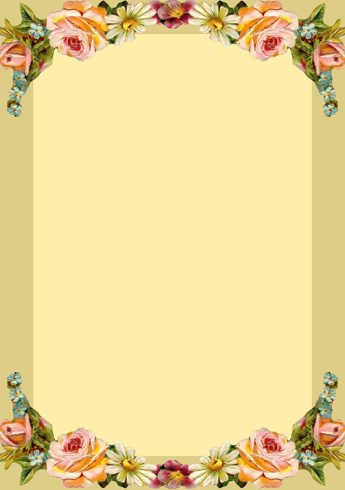 Free Printable Stationery Borders Printable World Holiday