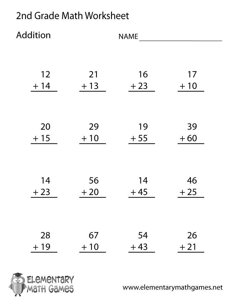 4 Best Images Of Printable 1st Grade Addition Worksheets Free 2nd 4-best-images-of-printable-1st-grade-addition-worksheets-free-2nd