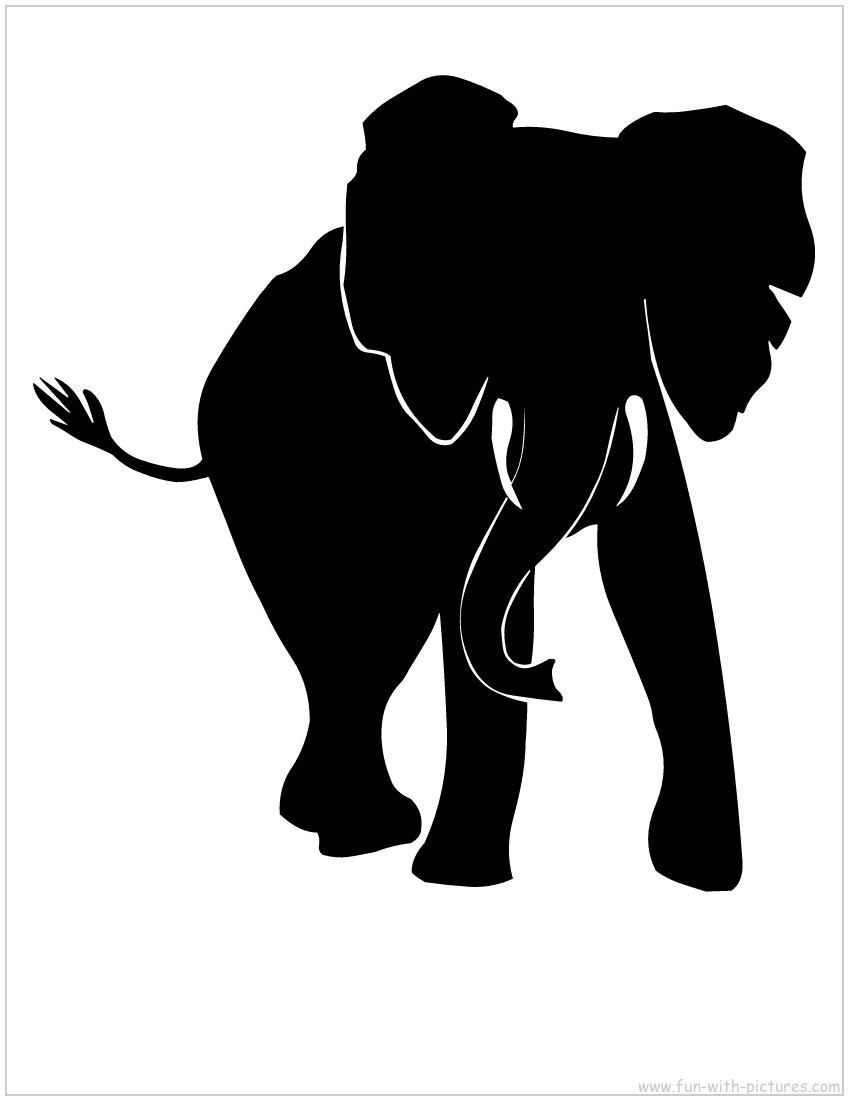 7 Best Images of Printable Silhouettes Of Animals Animal Silhouette
