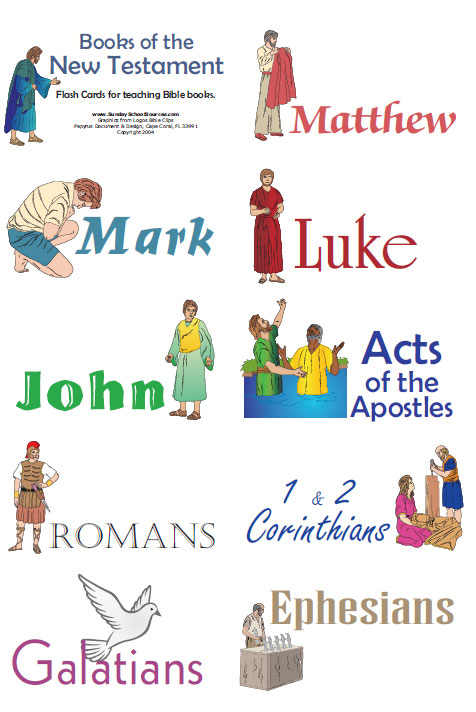 7 Best Images Of Printable Books Of Bible Flash Cards Bible 