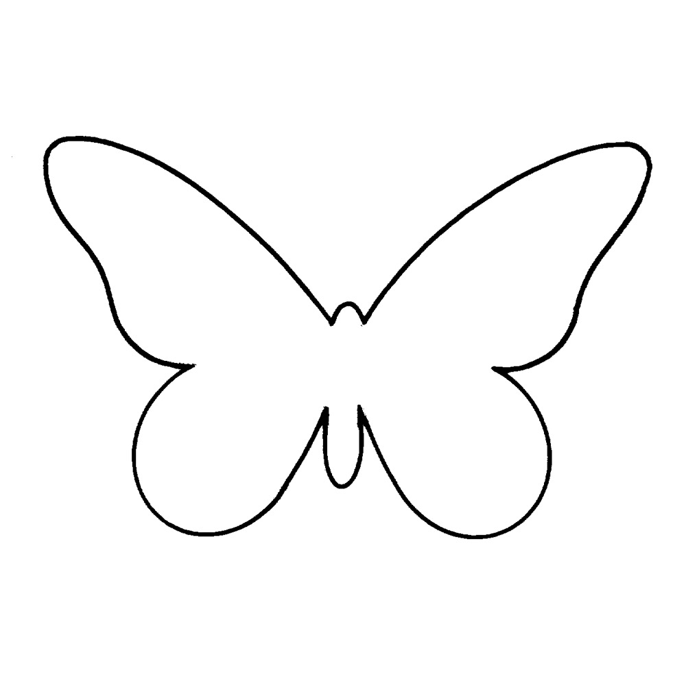 Free Printable Butterfly Cut Out