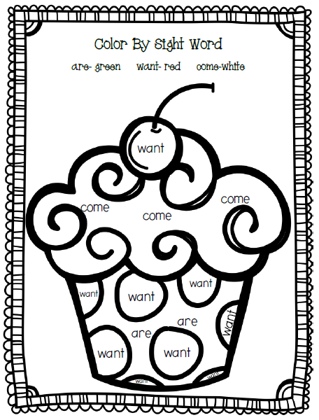7 Best Images of Color Sight Word Printables - Thanksgiving Color by