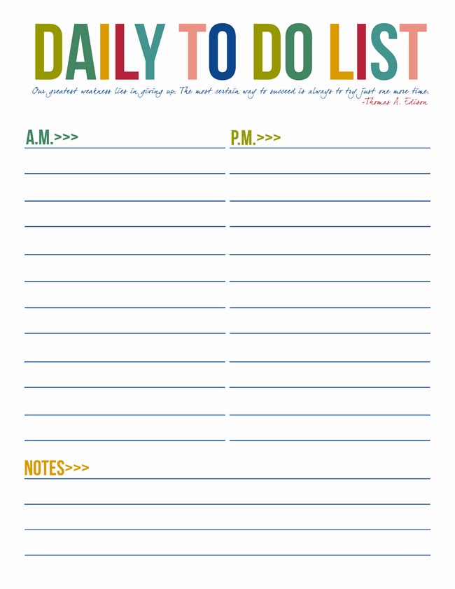 7 Best Images Of Daily To Do List Printable Template Printable Daily Planner To Do List