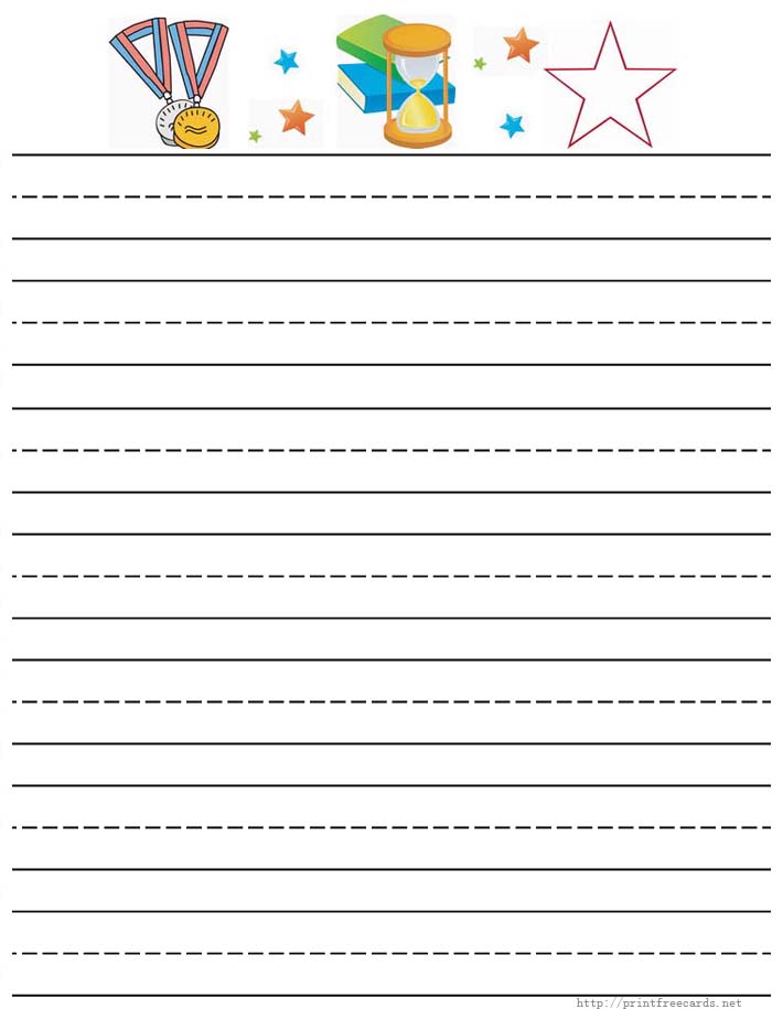 6 Best Images Of Elementary Writing Paper Printable Elementary School 