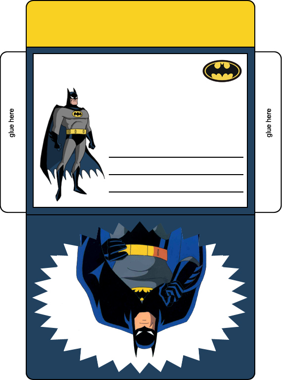 Batman Birthday Card Printable Free
