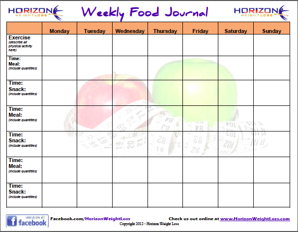 8 Best Images of Free Printable Food Diary Online ...