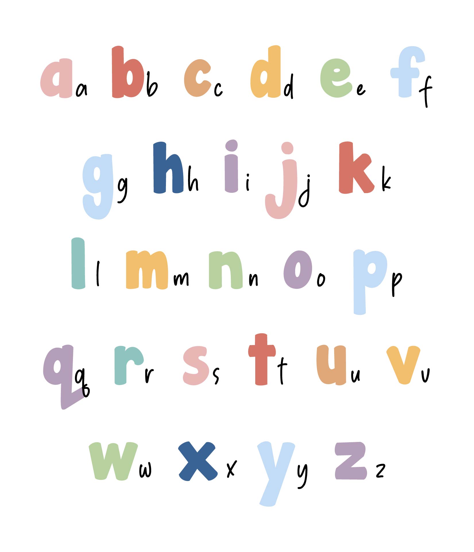 5 Best Images Of Printable ABC Letters Lower Case Alphabet Printable 