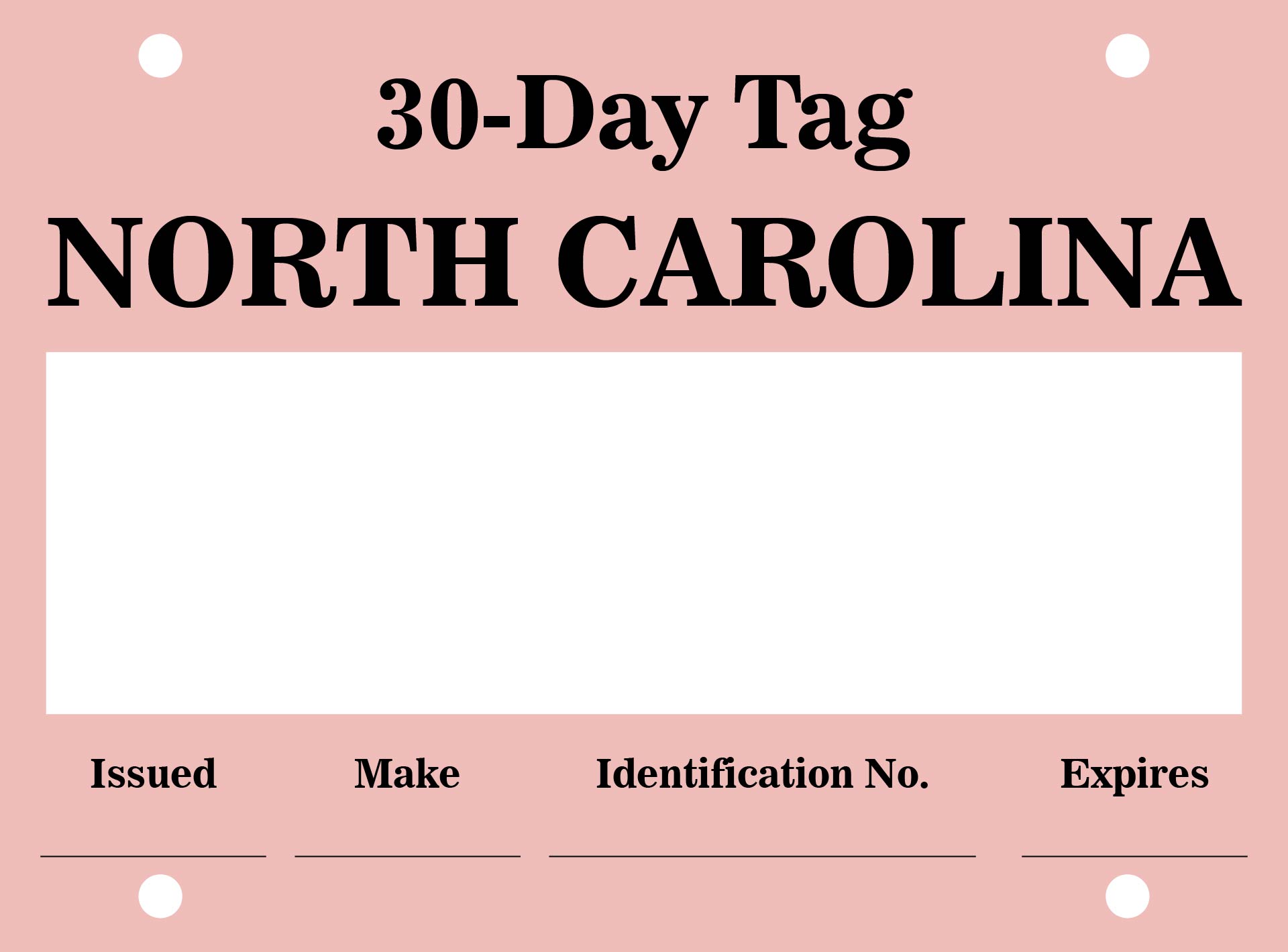 Printable Temporary License Plate Florida Printable World Holiday