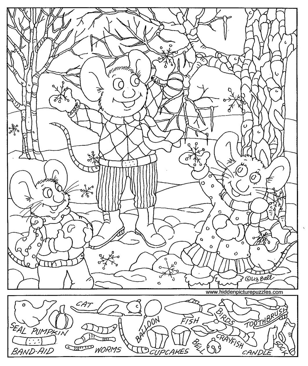 5 Best Images Of Christmas Hidden Pictures Printables Christmas Hidden Object Printables Free