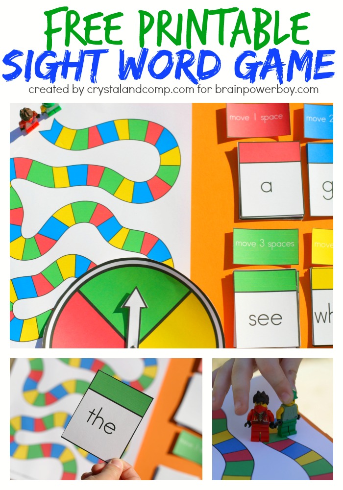 8 Best Images of Printable Kindergarten Sight Word Games - Kindergarten