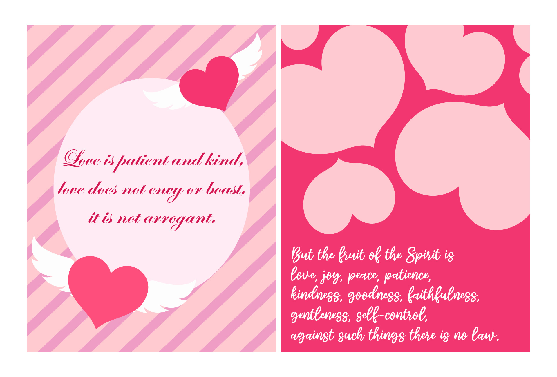 Scripture Valentine Cards Free Printable