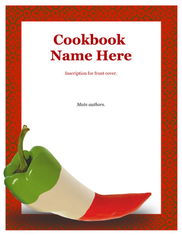 5 Best Images Of Free Printable Recipe Book Cover Template Recipe Book Dividers Free
