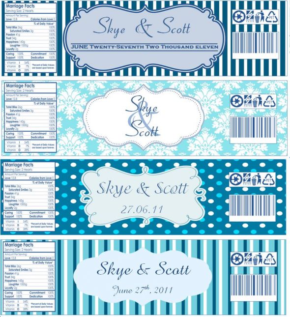 9 Best Images Of Free Printable Wedding Water Bottle Templates Free Wedding Water Bottle Label