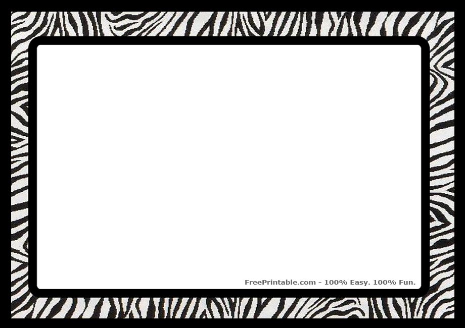 zebra design clip art - photo #15
