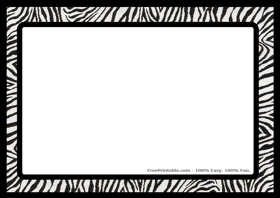 free clip art borders to print - photo #9