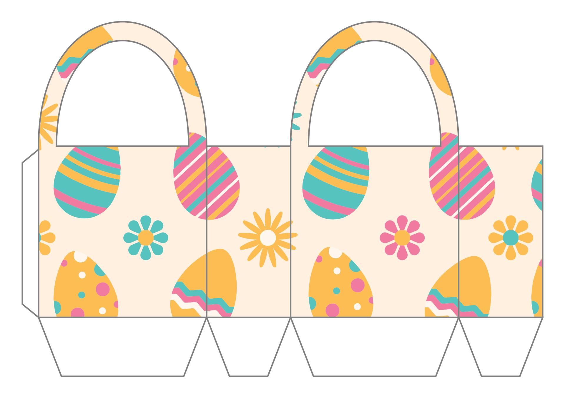 5 Best Images of Printable Easter Basket Craft Kids Printable Easter