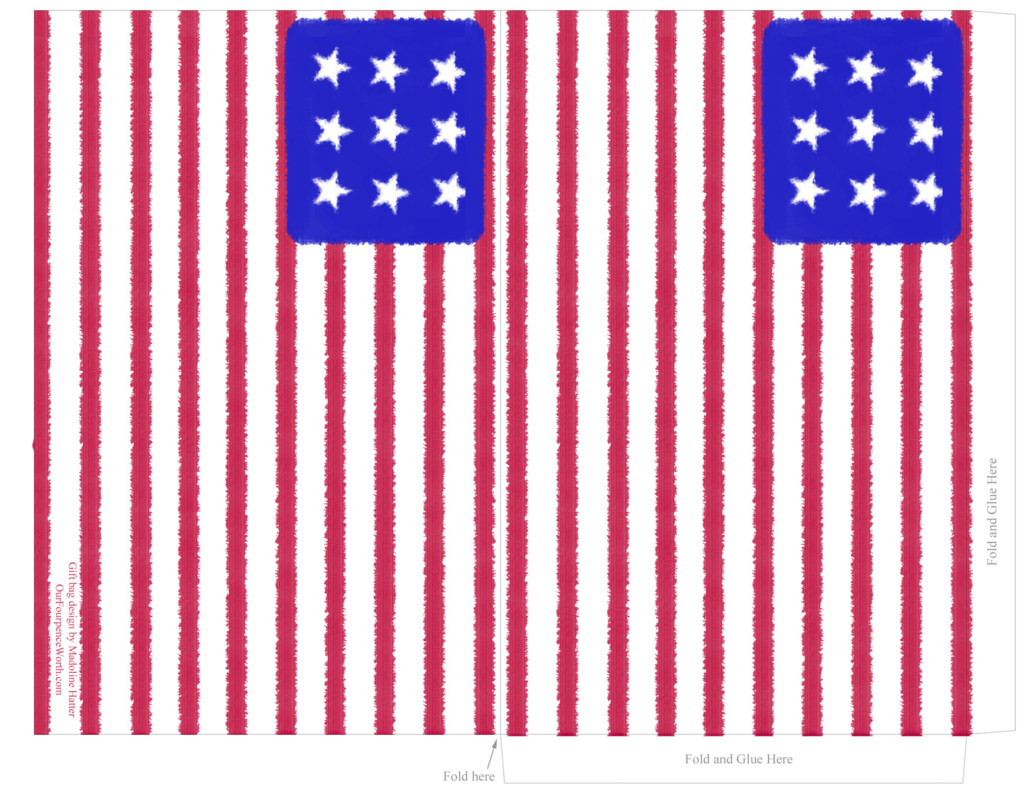 10 Best Images of Patriotic Free Printable Templates American Flag