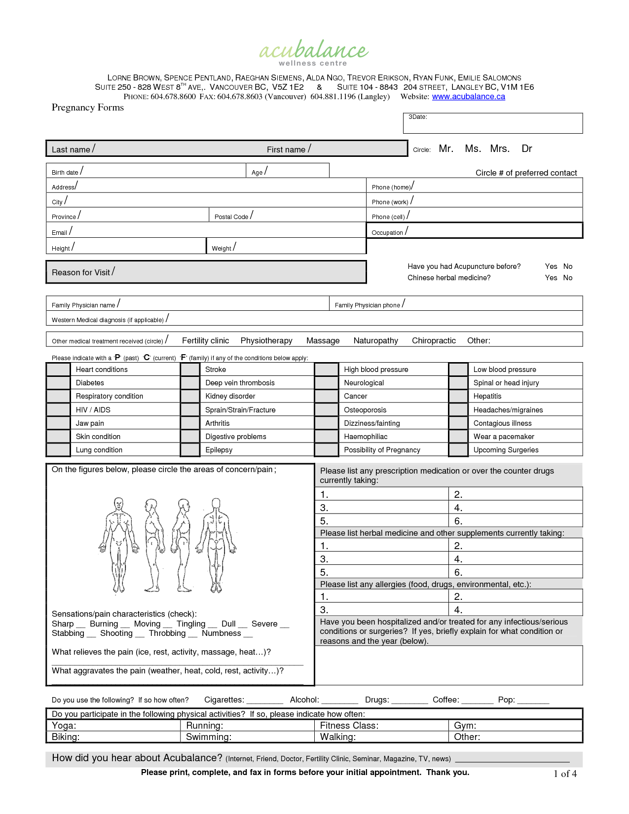 Free Printable Doctor Diagnosis Paper
