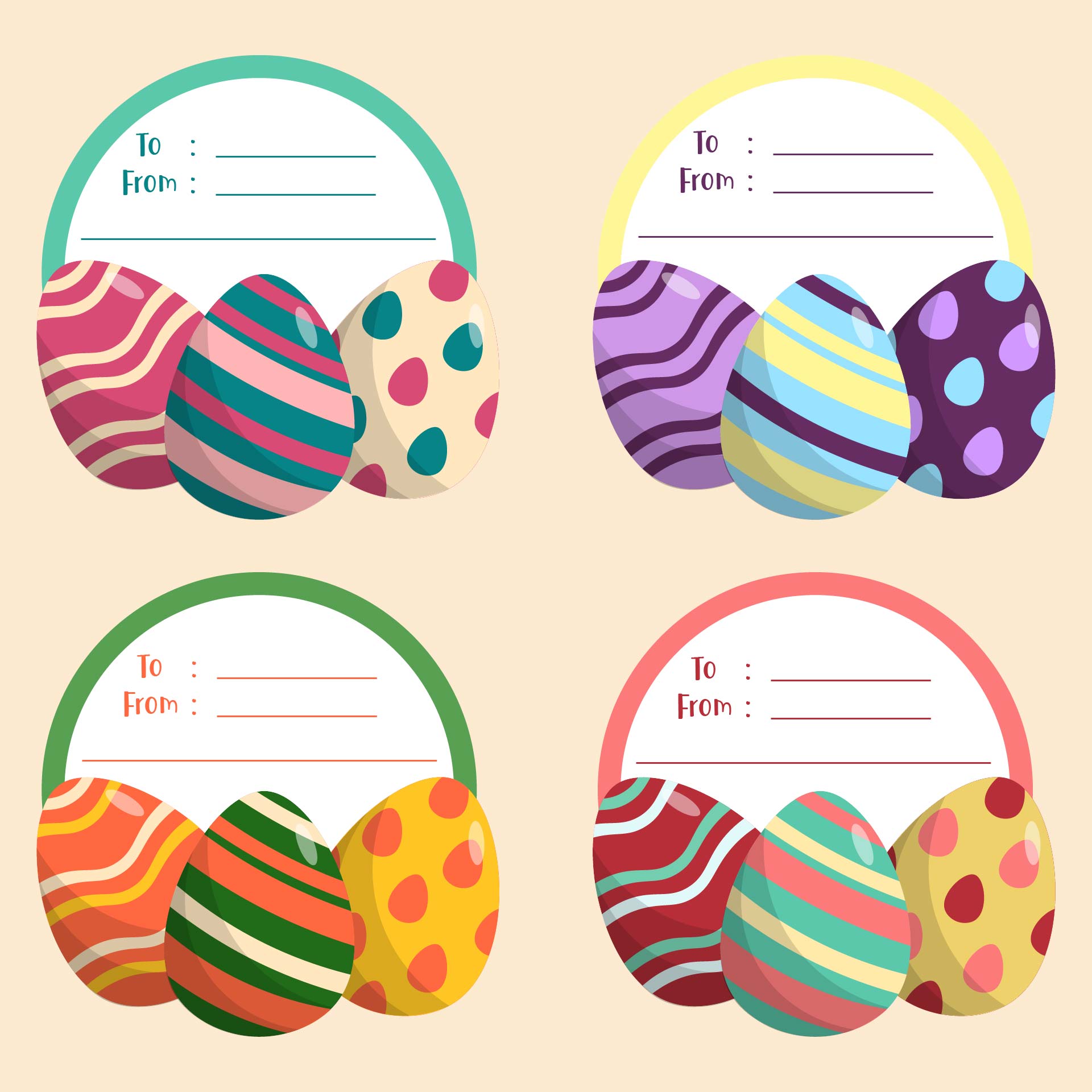 4 Best Images of Happy Easter Gift Tags Free Printables Free